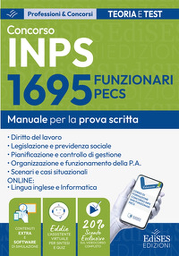 Concorso 1695 Funzionari PECS INPS: manuale prova scritta - Librerie.coop