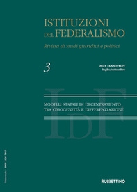 Istituzioni del federalismo. Rivista di studi giuridici e politici - Vol. 3 - Librerie.coop Istituzioni del federalismo. Rivista di studi giuridici e politici - Vol. 3 - Librerie.coop