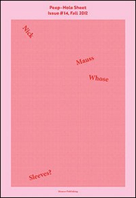 Peep-Hole Sheet. Ediz. italiana e inglese - Vol. 14 - Librerie.coop