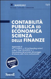 Contabilità pubblica ed economica scienza delle finanze - Librerie.coop
