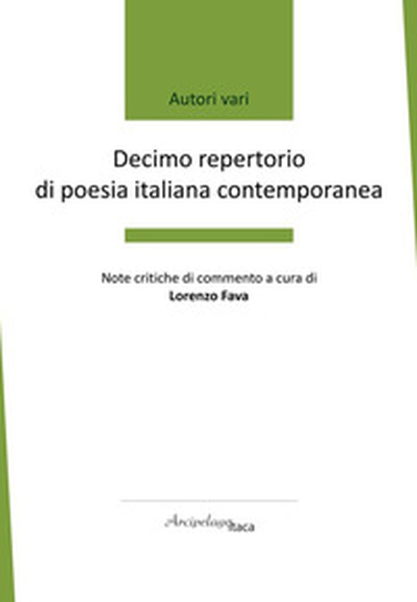 Decimo repertorio di poesia italiana contemporanea - Librerie.coop