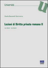 Lezioni di diritto privato romano - Librerie.coop