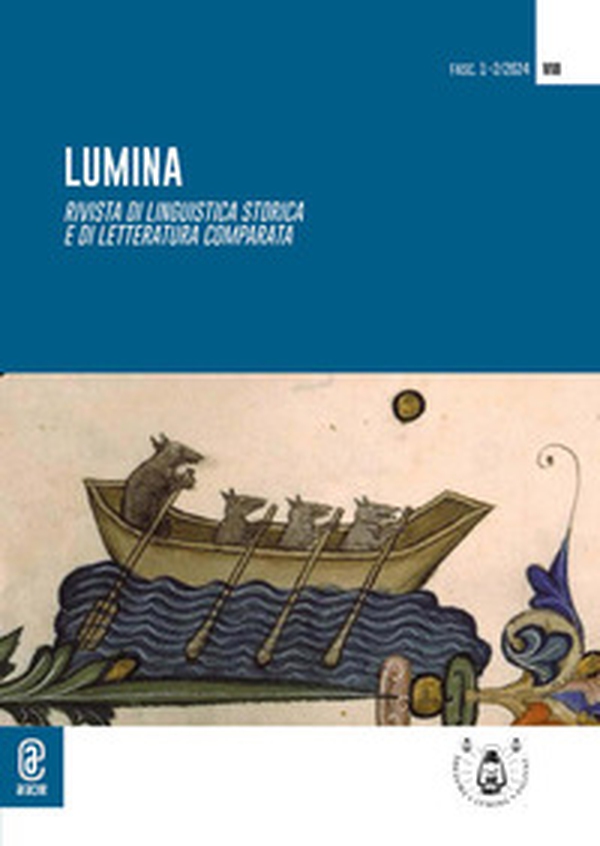 Lumina. Rivista di linguistica storica e di letteratura comparata - Vol. 8 - Librerie.coop Lumina. Rivista di linguistica storica e di letteratura comparata - Vol. 8 - Librerie.coop