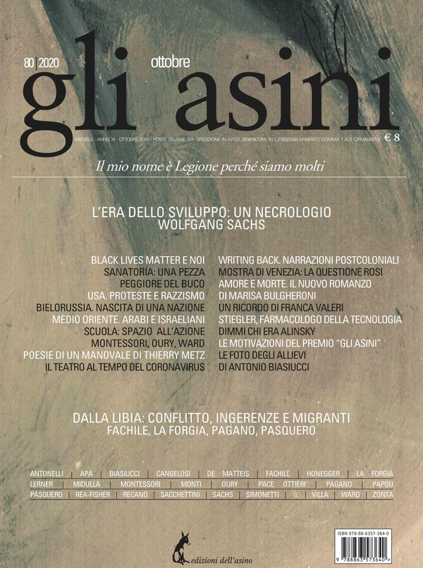 "Gli asini" n. 80 ottobre 2020 - Librerie.coop "Gli asini" n. 80 ottobre 2020 - Librerie.coop