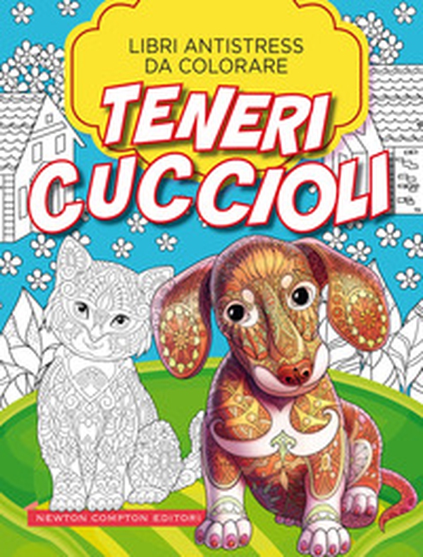 Teneri cuccioli. Libri antistress da colorare - Librerie.coop Teneri cuccioli. Libri antistress da colorare - Librerie.coop