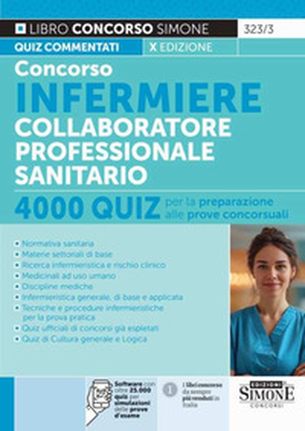 Concorso infermiere collaboratore professionale sanitario. Quiz per la preparazione alle prove concorsuali - Librerie.coop Concorso infermiere collaboratore professionale sanitario. Quiz per la preparazione alle prove concorsuali - Librerie.coop