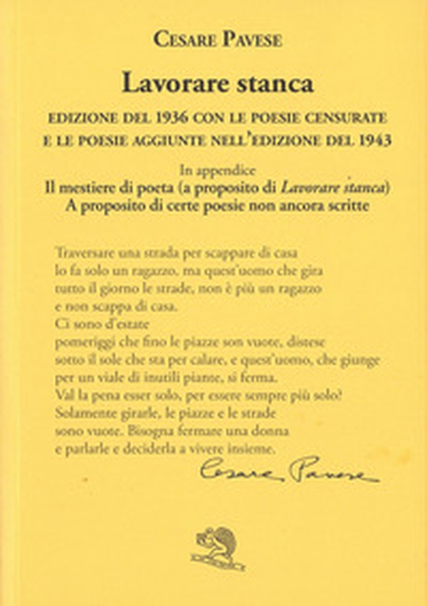 Lavorare stanca - Librerie.coop Lavorare stanca - Librerie.coop