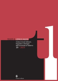 Testi e linguaggi - Vol. 19 - Librerie.coop