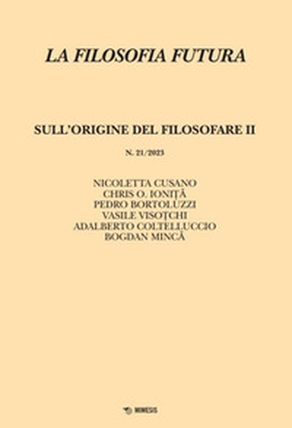 La filosofia futura - Vol. 21 - Librerie.coop La filosofia futura - Vol. 21 - Librerie.coop