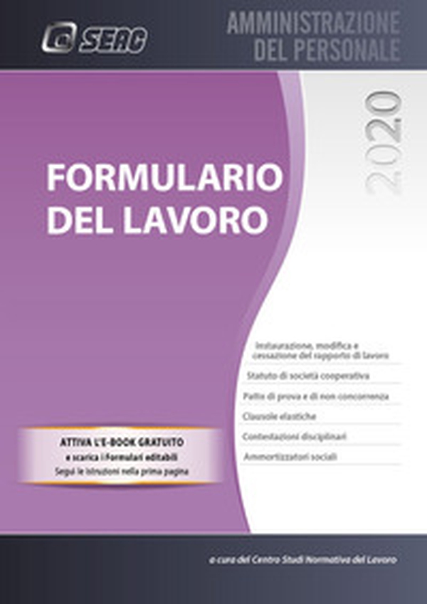 Formulario del lavoro - Librerie.coop Formulario del lavoro - Librerie.coop