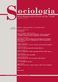 Sociologia n. 2/2009 - Librerie.coop Sociologia n. 2/2009 - Librerie.coop