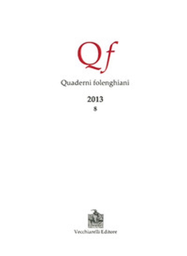 Quaderni folenghiani - Librerie.coop Quaderni folenghiani - Librerie.coop