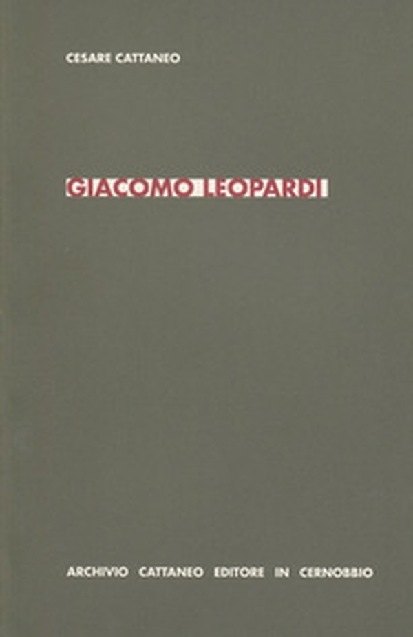 Giacomo Leopardi - Librerie.coop Giacomo Leopardi - Librerie.coop