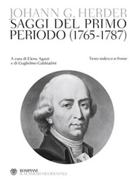 Saggi del primo periodo (1765-1787). Testo tedesco a fronte - Librerie.coop