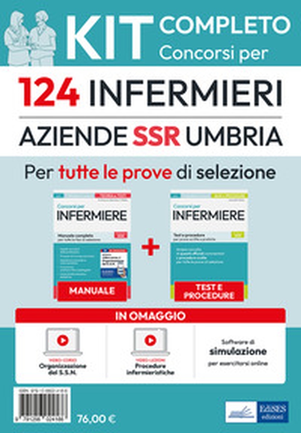 Kit completo del concorso per 124 infermieri. SSR Umbria - Librerie.coop Kit completo del concorso per 124 infermieri. SSR Umbria - Librerie.coop