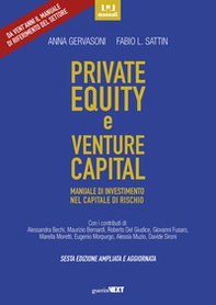 Private equity e venture capital. Manuale di investimento nel capitale di rischio - Librerie.coop