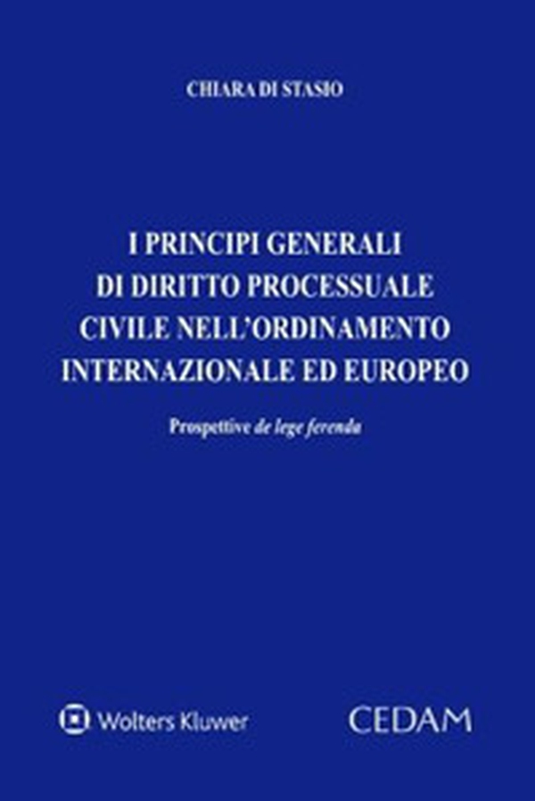 Principi generali di diritto processuale civile nell'ordinamento internazionale ed europeo - Librerie.coop Principi generali di diritto processuale civile nell'ordinamento internazionale ed europeo - Librerie.coop