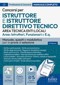 Concorsi istruttore e istruttore direttivo tecnico enti locali: manuale, quesiti e modulistica per tutte le prove - Librerie.coop