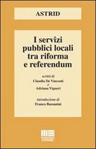 I servizi pubblici locali tra riforma e referendum - Librerie.coop