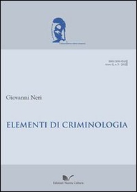 Elementi di criminologia - Librerie.coop