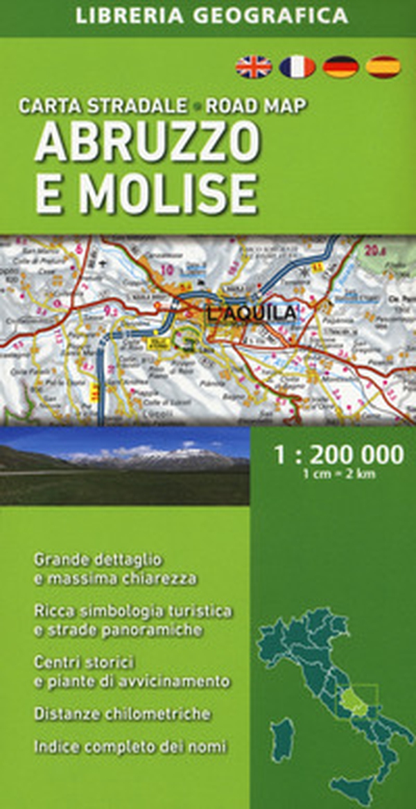 Abruzzo e Molise 1:200.000 - Librerie.coop Abruzzo e Molise 1:200.000 - Librerie.coop