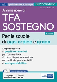 Test ammissione TFA sostegno scuole ogni ordine e grado - Librerie.coop