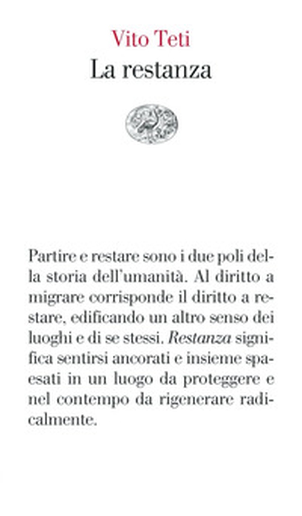 La restanza - Librerie.coop La restanza - Librerie.coop