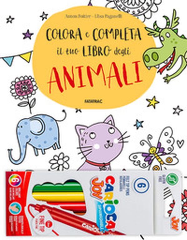 Colora e completa il tuo libro degli animali - Librerie.coop Colora e completa il tuo libro degli animali - Librerie.coop
