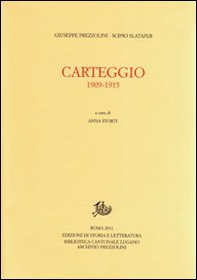 Carteggio 1909-1915 - Librerie.coop Carteggio 1909-1915 - Librerie.coop