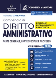 Compendio di diritto amministrativo 2026 - Librerie.coop
