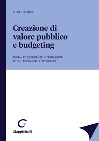 Creazione di valore pubblico e budgeting - e-Book - Librerie.coop