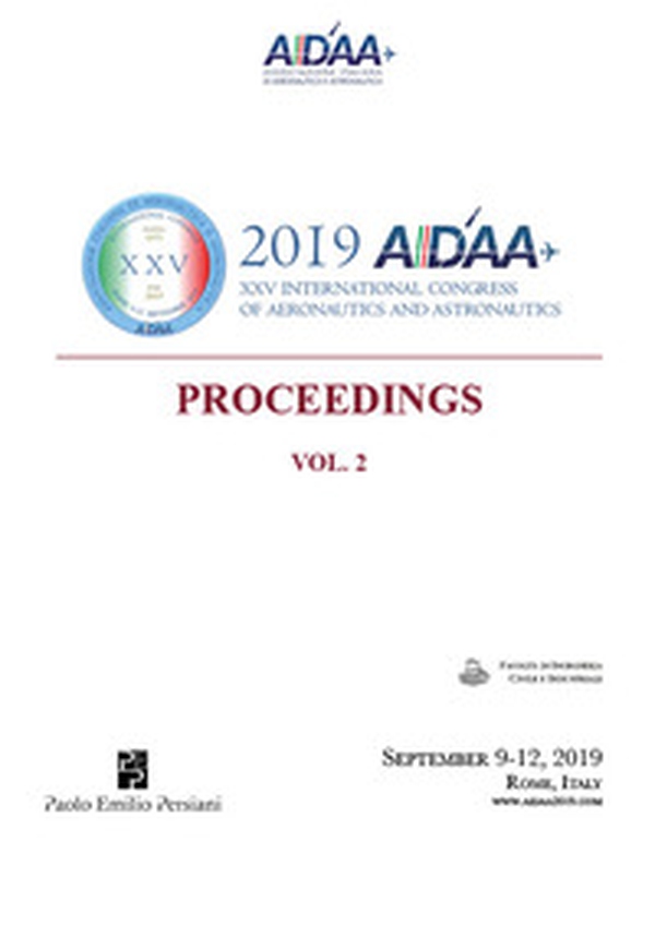2019 AIDAA. Proceedings. 25th International Congress of Aeronautics and Astronautics - Librerie.coop 2019 AIDAA. Proceedings. 25th International Congress of Aeronautics and Astronautics - Librerie.coop