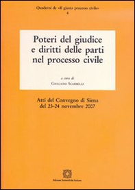 Poteri del giudice e diritti delle parti nel processo civile - Librerie.coop