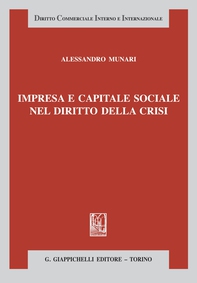 Impresa e capitale sociale nel nuovo diritto della crisi - Librerie.coop