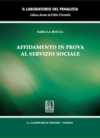 Affidamento in prova al servizio sociale - Librerie.coop