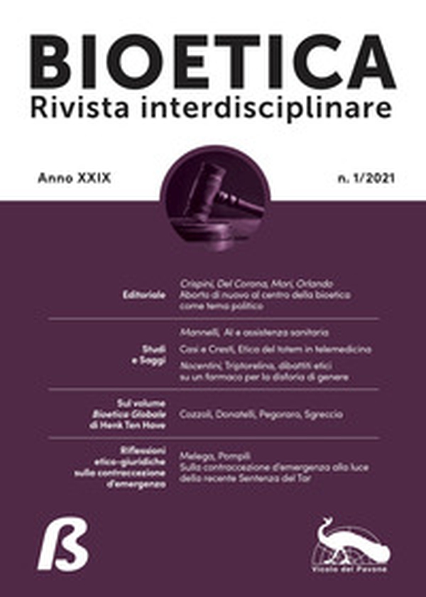 Bioetica. Rivista interdisciplinare - Librerie.coop Bioetica. Rivista interdisciplinare - Librerie.coop