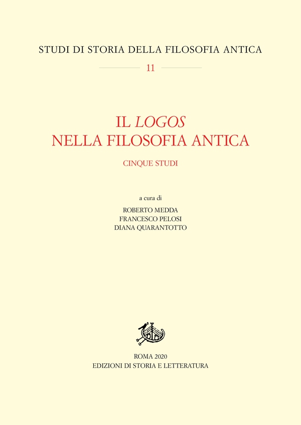 Il logos nella filosofia antica - Librerie.coop