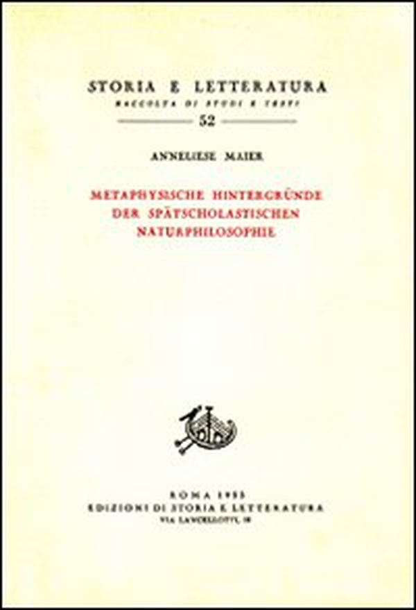 Studien zur Naturphilosophie der Spätscholastik - Vol. 4 - Librerie.coop Studien zur Naturphilosophie der Spätscholastik - Vol. 4 - Librerie.coop