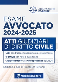 Atti di diritto civile per l'esame di avvocato 2024 - Librerie.coop Atti di diritto civile per l'esame di avvocato 2024 - Librerie.coop
