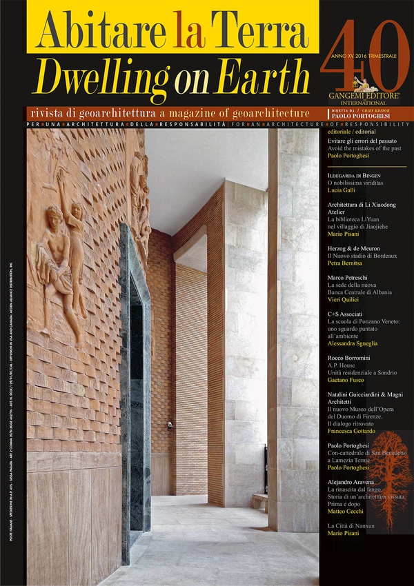 Abitare la Terra n.40/2016 – Dwelling on Earth - Librerie.coop Abitare la Terra n.40/2016 – Dwelling on Earth - Librerie.coop