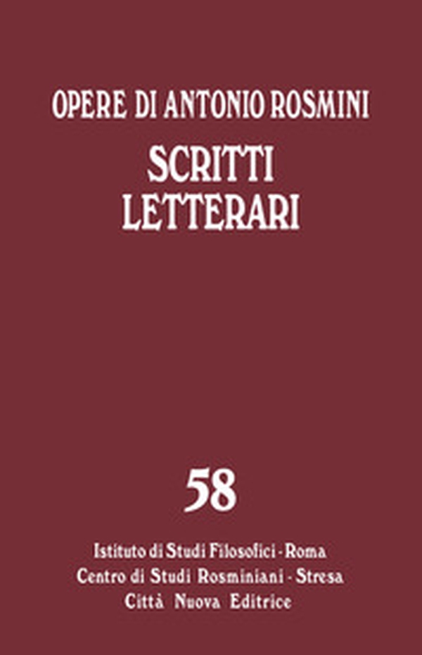 Scritti letterari - Librerie.coop Scritti letterari - Librerie.coop