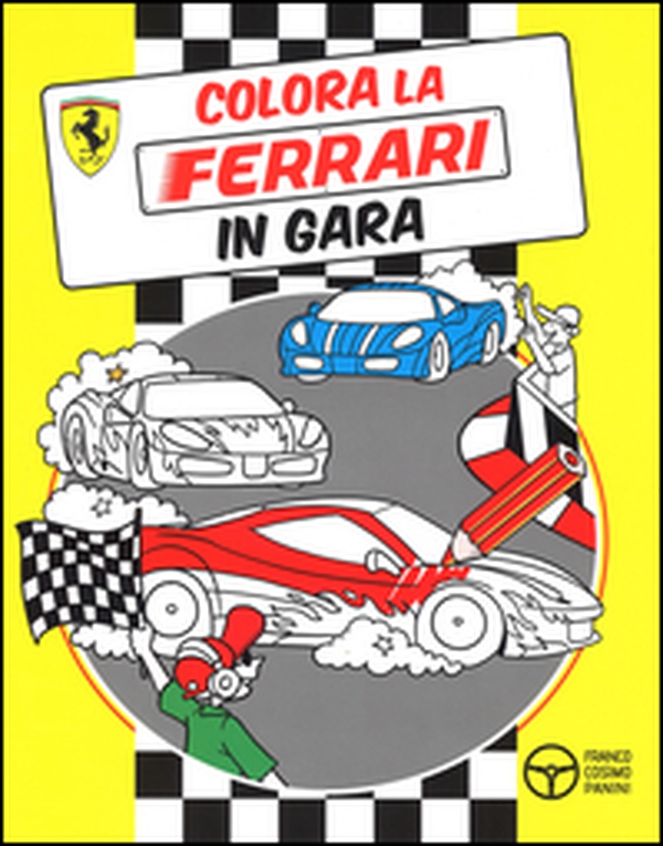Colora la Ferrari in gara - Librerie.coop Colora la Ferrari in gara - Librerie.coop