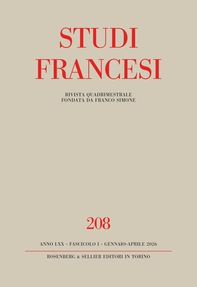 Studi Francesi 208 - Librerie.coop
