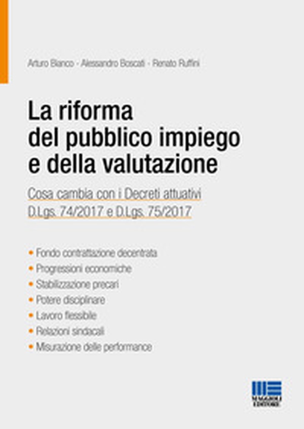 La riforma del pubblico impiego e della valutazione - Librerie.coop La riforma del pubblico impiego e della valutazione - Librerie.coop