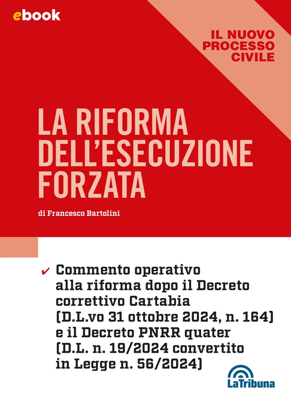 La riforma dell'esecuzione forzata - Librerie.coop La riforma dell'esecuzione forzata - Librerie.coop