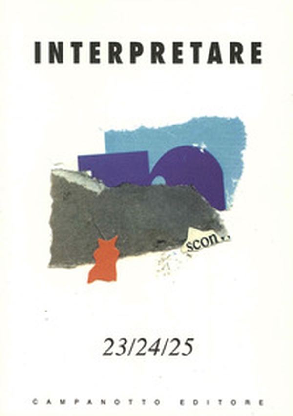 Interpretare. Studi, traduzioni, letture - Vol. 23-24-25 - Librerie.coop Interpretare. Studi, traduzioni, letture - Vol. 23-24-25 - Librerie.coop