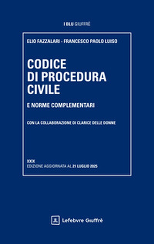 Codice di procedura civile e norme complementari - Librerie.coop