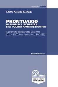 Prontuario di pubblica sicurezza e di polizia amministrativa - Librerie.coop