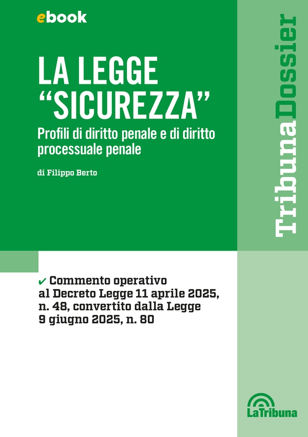 La Legge "Sicurezza" - Profili di diritto penale e di diritto processuale penale - Librerie.coop La Legge "Sicurezza" - Profili di diritto penale e di diritto processuale penale - Librerie.coop
