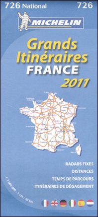 Route planning France 2011 1.000.000 - Librerie.coop